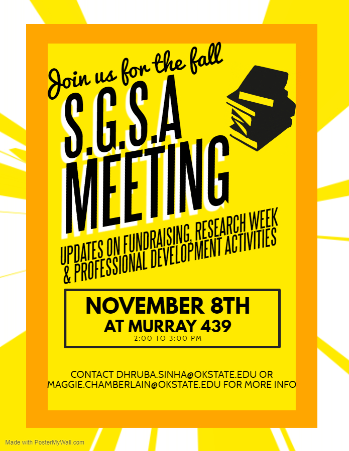 SGSA Fall2019 MeetingPoster
