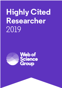 Highly Cited Researcher 2019 Ribbon 300px